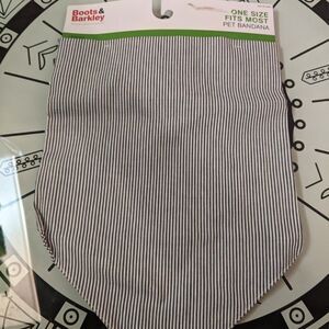 Boots & Barkley Stripe Bandana, One size fits most